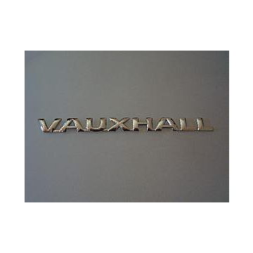 Vauxhall Astra H / Zafira B naamplaat