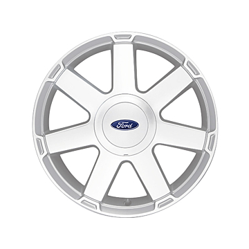 Ford Fusion (2002 - 2012) lichtmetalen velg 16" 7-spaaks design, wit