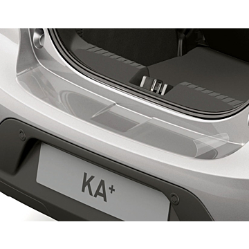 Ford Ka+ achterbumper beschermfolie, transparant