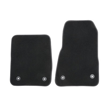 Ford Tourneo Custom (02/2018 - 09/2023) floor mats Premium velour front, black