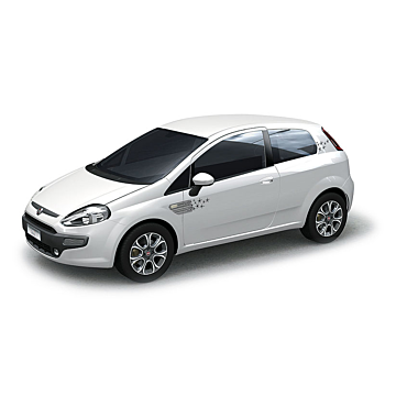 Fiat Punto stickerset Stars 3-drs