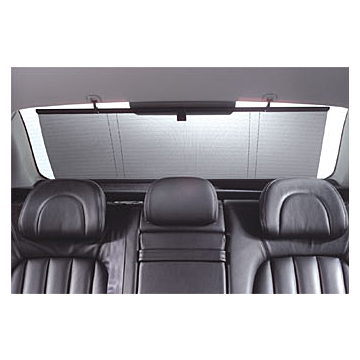 Peugeot 407 zonnescherm achterruit