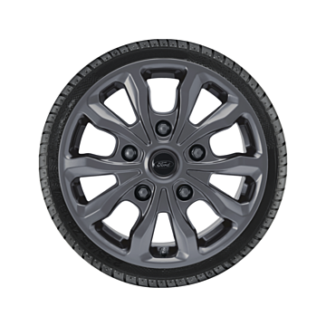 Ford Kuga (12/2019 - ..) lichtmetalen velg met winterband 17", 10-spaaksdesign, grijs
