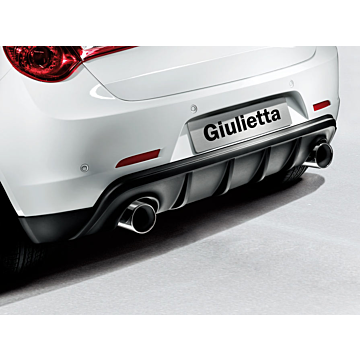 Alfa Romeo Giulietta einddemper sierstuk rechts