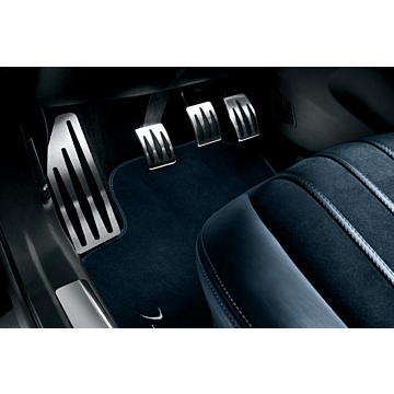 Lancia Delta 2008 - 2015 sportieve pedalenset en voetsteun in aluminium