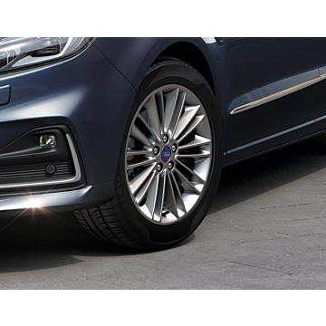 Ford S-MAX (06/2015 - 04/2023) lichtmetalen velg 18" 10 X 2-spaaks design, Dark Stainless