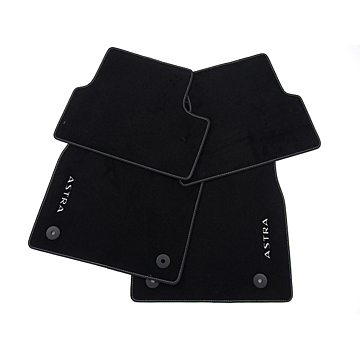 Opel Astra J floor mats velours premium