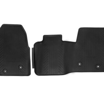 Ford Transit (01/2014 - ..) / Transit Custom (08/2012 - 09/2023) vloermatten, all-weather voorzijde (alleen voor handgeschakeld) RHD