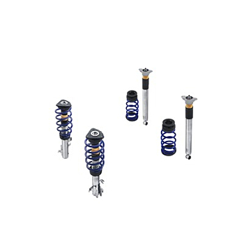 Ford Fiesta (07/2017 - 2023) ST schroefset roestvrij staal met gepoedercoate veren in Ford Performance blue