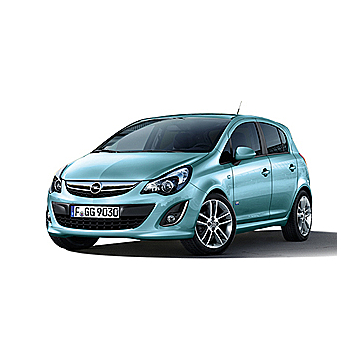 Opel Corsa D OPC-line voorbumperspoiler (05/2011 - 2014)