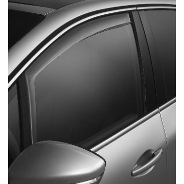 Peugeot 208 (2012 - 2019) 3-drs wind deflectors