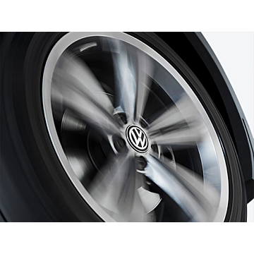 Volkswagen dynamic hub caps "Spin Wheel Cap"