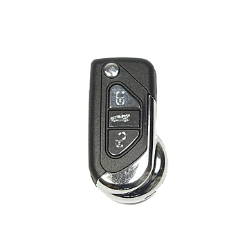 Citroën DS3 klapsleutelbehuizing met 3 knoppen