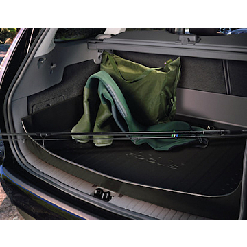 Ford Focus (07/2004 - 12/2010) wagon antislipmat voor bagageruimte zwart