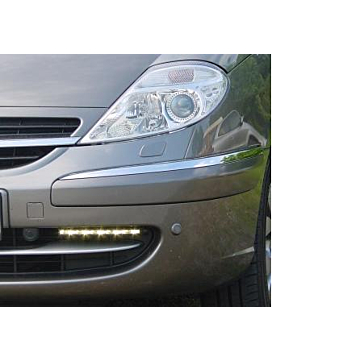 Musketier Peugeot 807 / Citroën C8 LED dagrijverlichting chroom