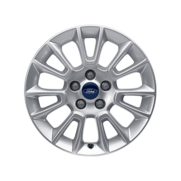 Ford lichtmetalen velg 16" 7x2-spaaks design, Sparkle Silver