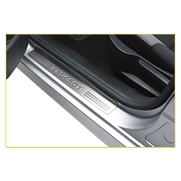 Peugeot 207 instaplijsten (RVS) 3-drs & CC