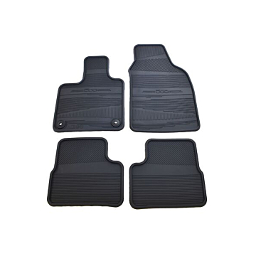 Fiat 500e vloermatten rubber