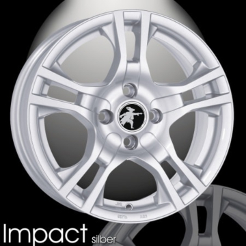 Musketier Peugeot 407 alloy wheel Impact 7Jx16 silver