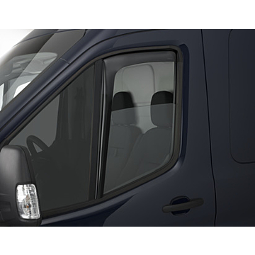 Ford Transit (01/2014 - ..) windgeleiders, zijruit voorportier, zwart