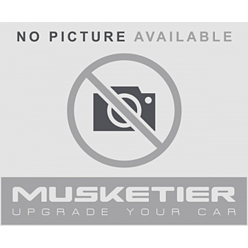 Musketier Citroën Jumper 2014 - .. bullbar achter, rvs mat, Ø60mm