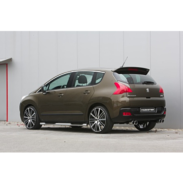 Musketier Peugeot 3008 (2009 - 2016) duplex rvs einddemper 2xØ90 mm