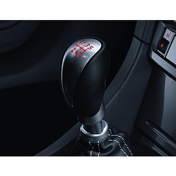 Ford Fiesta (09/2008 - 10/2012) / Focus (01/2008 - 12/2010) versnellingspookknop met roodverlicht schakelschema
