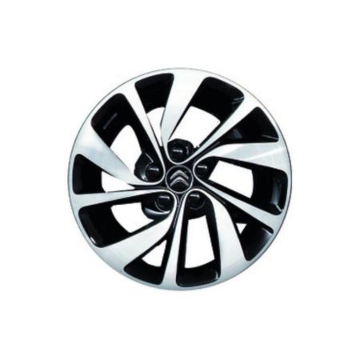 Citroen lichtmetalen velgen set 17"  Curve (4 lichtmetalen velgen)
