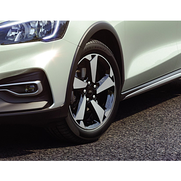 Ford Focus (04/2018 - ..) lichtmetalen velg 17" 5-spaaks design, gepolijst zwart