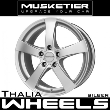 Musketier Peugeot 308 (2013 - ..) lichtmetalen velg Thalia 8x19 zilver