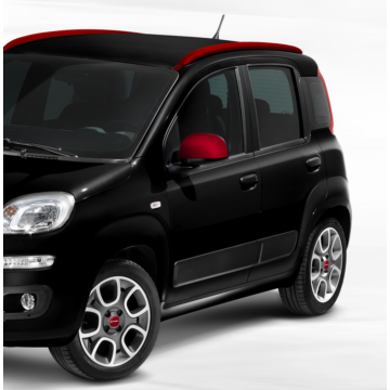 Fiat Panda 2012 - .. spiegelkappen rood