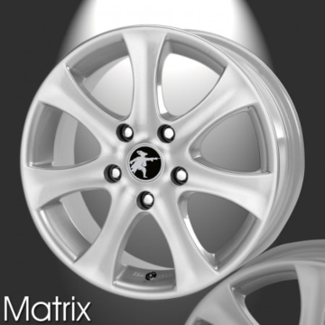 Musketier Peugeot Expert (2007 - 2016) lichtmetalen velg Matrix 7Jx16 zilver