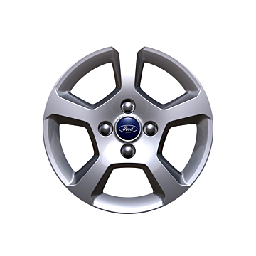 Ford B-MAX (2012 - 2018) lichtmetalen velg 16" 5-spaaks design, Sparkle Silver