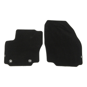 Ford Galaxy / S-MAX (03/2010 - 07/2012) vloermatten, premium velours voor, ivoorzwart