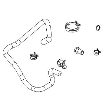 Opel aansluitingspakket turbocharger