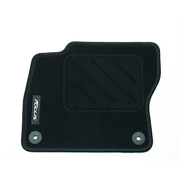 Ford Focus (02/2015 - 03/2018) vloermatten, standaard voor en achter, zwart