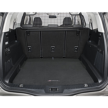 Ford S-MAX (05/2015 - 06/2019) kofferbakmat zwart, met S-MAX logo (5-zitter)