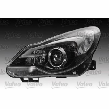 Opel Corsa D (2011 - 2014) koplamp rechts met dagrijverlichting en bochtverlichting