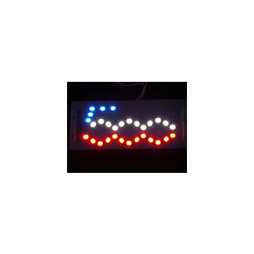 Fiat 500/500c led-lampjes voor plafondverlichting 500-logo rood en blauw