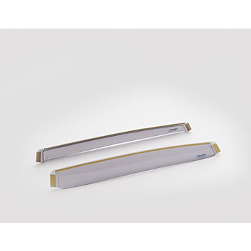 Ford Focus (01/2011 - 03/2018) windgeleiders, zijruit voor achterste zijruiten, lichtgrijs