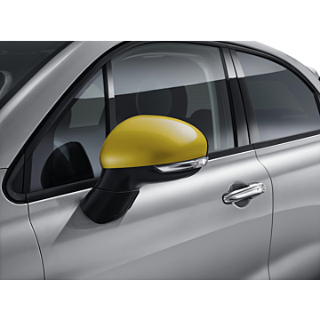 Fiat 500X spiegelkappen geel