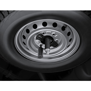 Ford Ranger (02/2019 - ..) reservewielslot (niet voor Raptor)