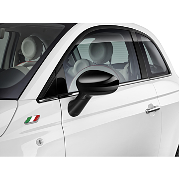 Fiat 500/500c spiegelkappen zwart