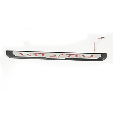 Ford Fiesta (09/2008 - 06/2017) ST instaplijst rechts roestvrijstaal 3-drs met verlichting