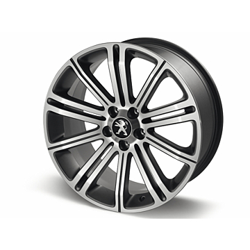 Peugeot lichtmetalen velg Original 18" Dark Grey