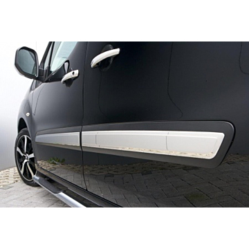 Musketier Citroën Berlingo 3 deursierlijsten rvs gepolijst