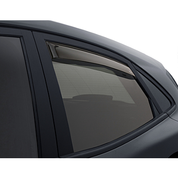 Ford Puma (10/2019 - ..) windgeleiders, zijruit achterportier, zwart