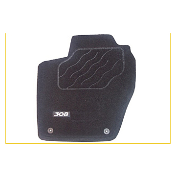 Peugeot 308 (2007 - 2013) floor mats 3D Velours LHD