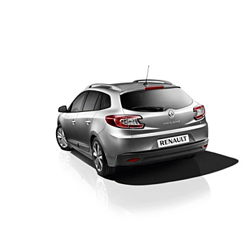 Renault Megane 2008 - 2016 Estate achterbumperspoiler