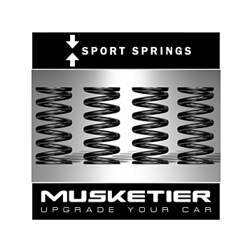 Musketier Citroën DS3 verlagingsveren 25 mm